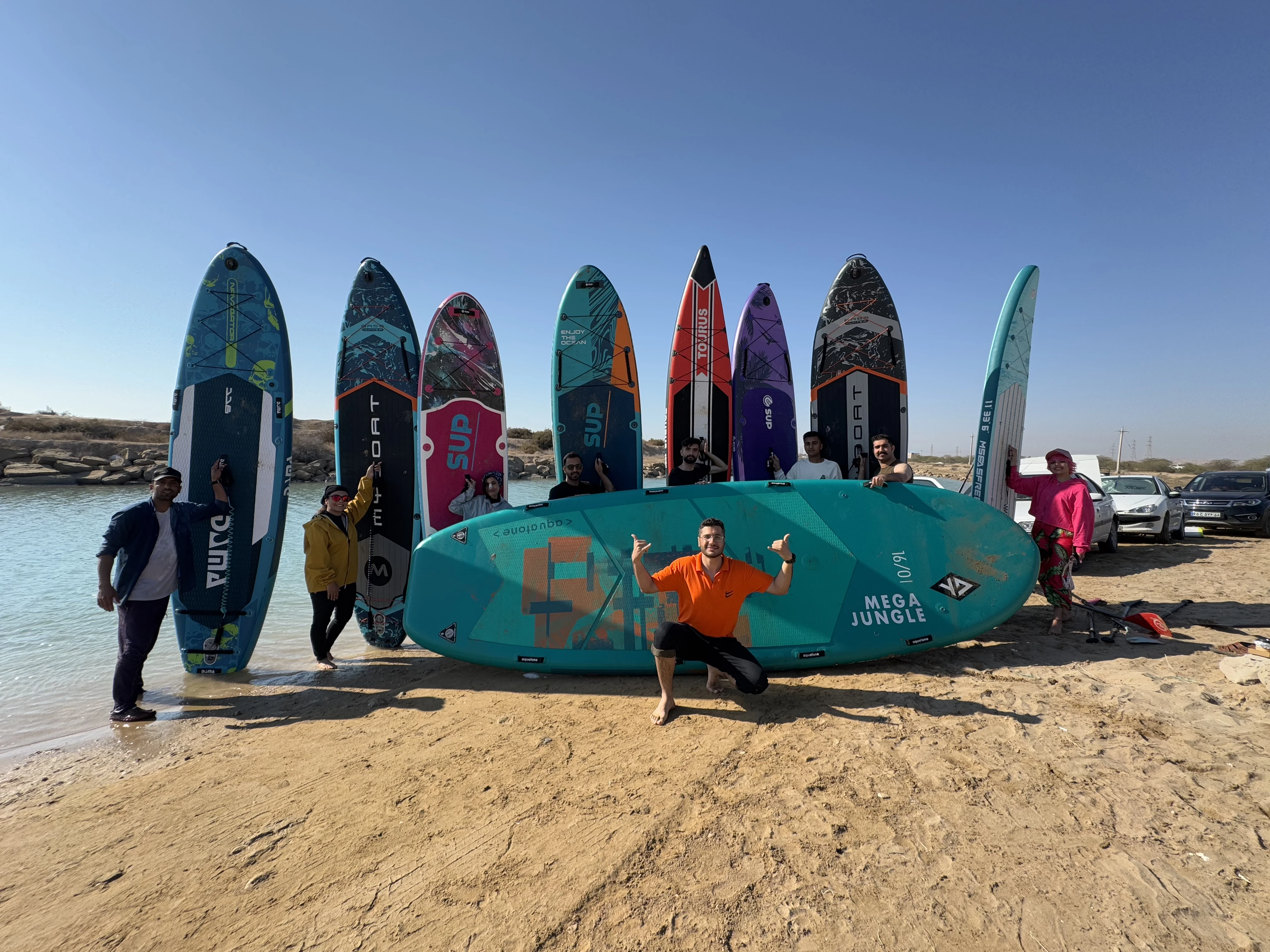 تور شبانه پدل‌برد راگی