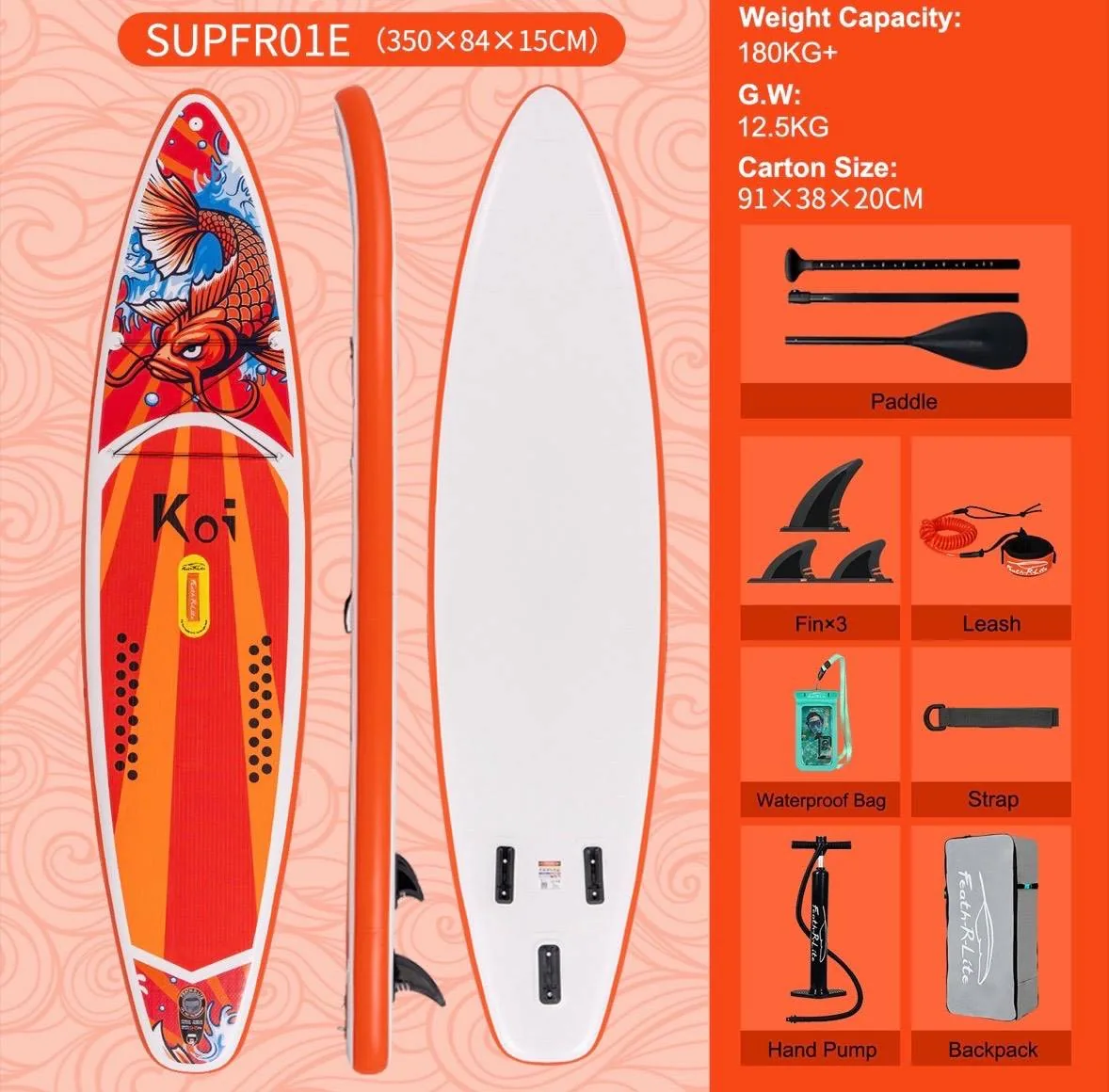 پدل برد Funwater مدل 01E