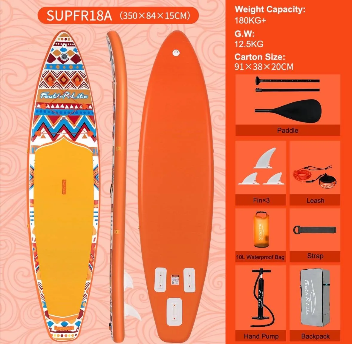 پدل برد Funwater مدل 18A