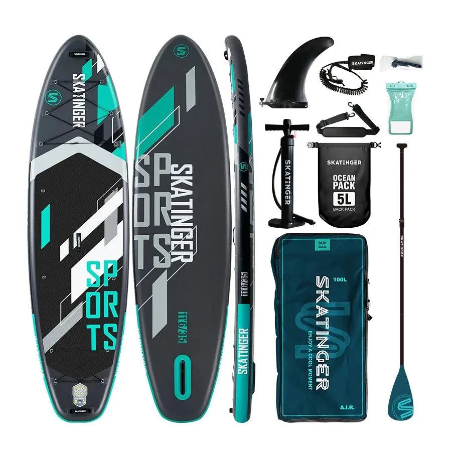 پدل برد بادی skatinger مدل sport grey
