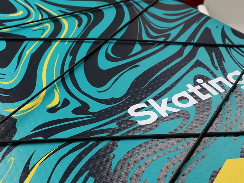 نمای شماره 13 پدل برد بادی skatinger مدل prana dark blue (with kayak)