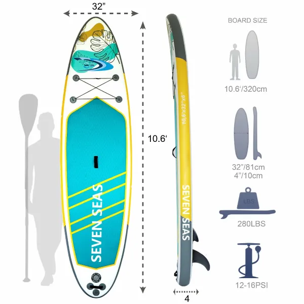 پدل برد seven seas مدل vitality