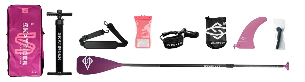 پدل برد  Skatingerمدل  Leafy Expeditionرنگ صورتی